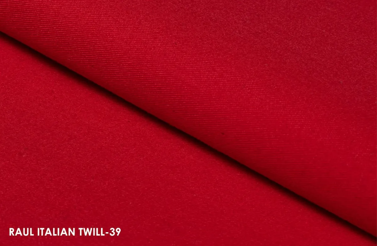 bespoke tailors, RAUL No. 39 Red