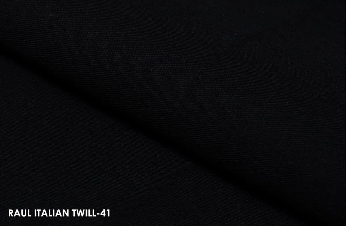 custom tailors, RAUL No 41 Black